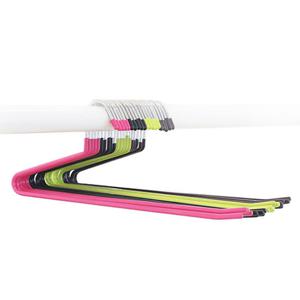 고급 멀티코팅 바지걸이 논슬립옷걸이 10개