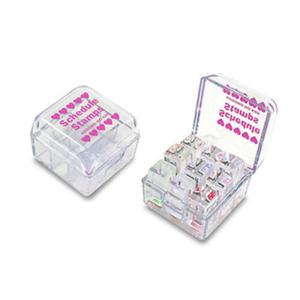 아트박스/스탬프 하우스 투명다이어리스탬프 케이스(핑크)