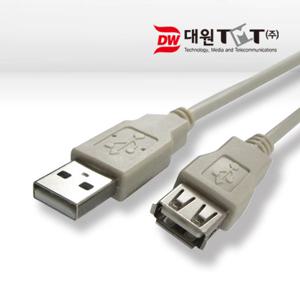 대원TMT USB 연장케이블(암-수) 5M