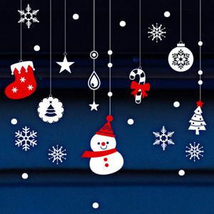 크리스마스눈꽃스티커/성탄절오너먼트모빌장식Ver.1