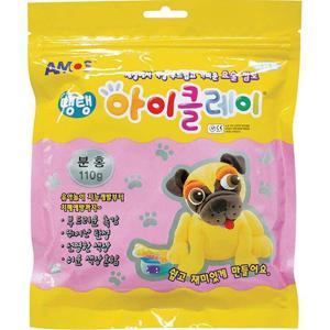 탱탱 아이클레이 파우치 분홍(110g)