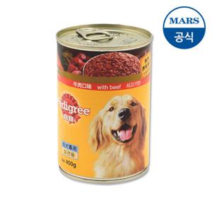 페디그리 캔  쇠고기 400g / 강아지사료