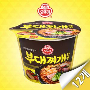 [오뚜기]부대찌개라면 용기면 115gx12개입