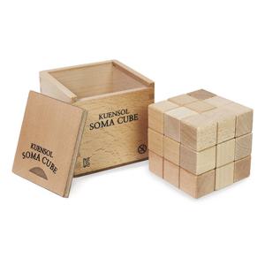 (가베가족) KS1507 큰솔 원목소마큐브 + 포켓북