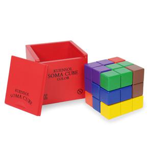 (가베가족)KS1501 큰솔 빨강통 칼라소마큐브+포켓북