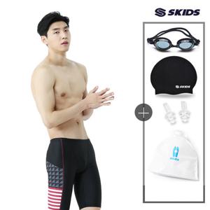 스키즈 남성 5부 실내수영복 5종세트 SC5MS304PSET