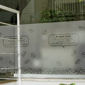 고급컷팅안개시트_프렌치프레스1 _90x90cm