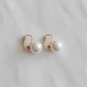 ee01 Msize 12mm 진주 귀찌 귀걸이