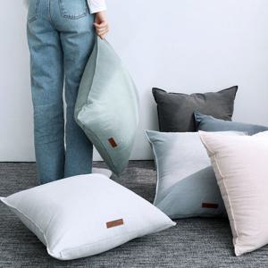 빈티지 코튼 방석 쿠션커버 50x50