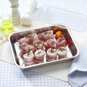 카라신 사각 스텐 트레이 일반형(중)