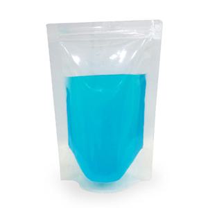 투명스탠딩지퍼백 12x19cm 100매 칵테일봉투 지퍼스탠드 지퍼백