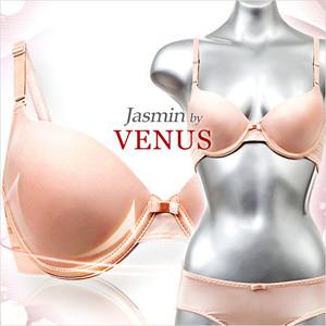 [비너스 자스민] 저중심 더블윙 소프트 몰드 브라팬티 jbp2116