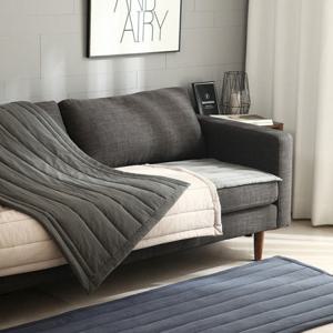 [타카타카] 어반트윌 바이오워싱면 3인소파패드 겸 주방러그