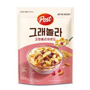 포스트 그래놀라 크랜베리아몬드350g