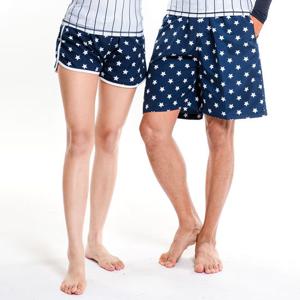 [이라인]슈팅스타 비치바지/커플비치바지/워터팬츠