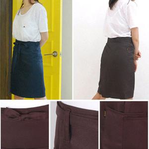 주방/카페 미들 허리 앞치마