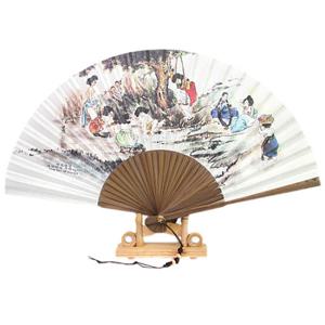 [박씨상방] 오죽선대 한지접부채-단오풍정 53형