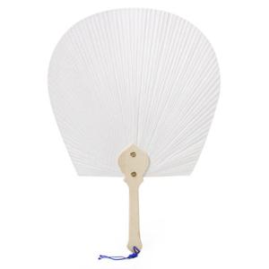 [박씨상방] 한지 소원선 특대부채(화이트)