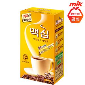 맥심 모카골드 커피만 20T