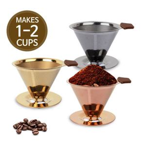 제이가든 스텐레스 커피드립필터 스텐드리퍼(1~2인용)