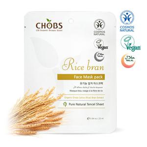 CHOBS(찹스) 유기농 쌀겨 마스크팩 25ml