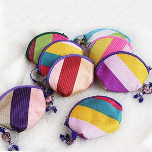 [박씨상방] 색동반달 동전지갑