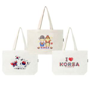 [박씨상방] 한국 전통 입체발포 지퍼에코백-한국