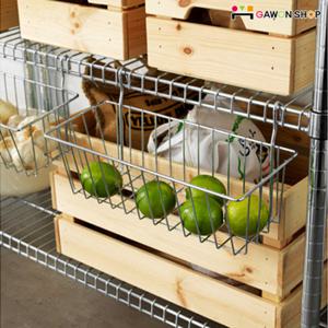 [이케아 직수입] OMAR 걸이식 철제바구니/수납바구니