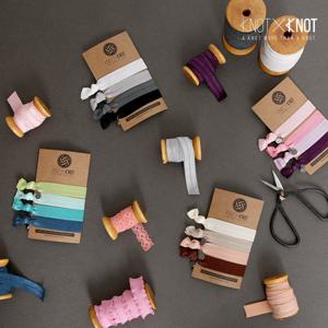 [KNOTXKNOT] 프리미엄 헤어타이  믹스컬러셋트 고무줄