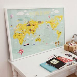 노크 WORLD MAP ver.Kids 월드맵/세계지도