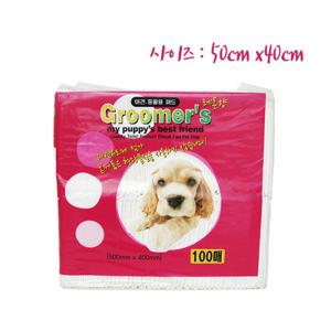 그루머스 강아지 배변패드 100매