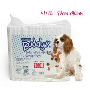 버디 강아지 배변패드 100매