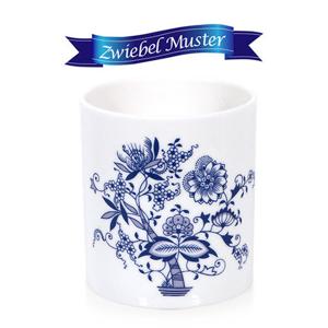 쯔비벨무스터 프라하 도자기 티스푼통 (수저보관통)