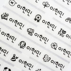 방수네임스티커 투명 스몰