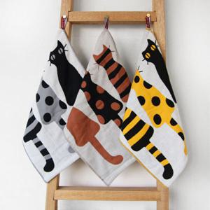 도트캣츠 어린이집 고리 수건