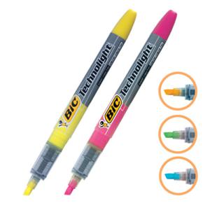 [1247060][BIC] 테크노라이트 형광펜 3mm(1타=12입)