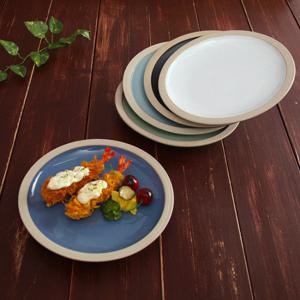 [소야도자기] 아름 원형부페 접시 1호 핸드메이드 도자기그릇