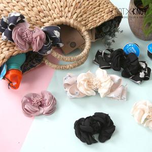 [KNOTXKNOT] 알로하 빅사이즈 플라워 리본헤어핀