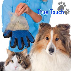 트루터치 털장갑 애완용품 매직글러브 펫 그루밍 브러쉬 털 미용