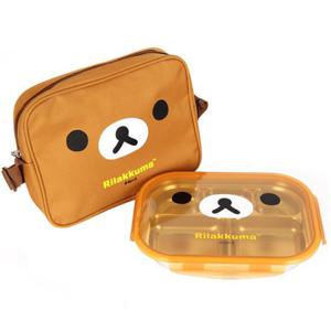 리락쿠마 식판도시락 [가방스텐 얼굴-107] [K0781]