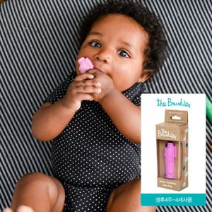 [브러쉬즈]실리콘칫솔 유아칫솔(피기핑키)_백일 돌 선물추천