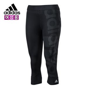 아디다스 우먼스 테크핏 3/4 타이츠(BQ9495) 레깅스