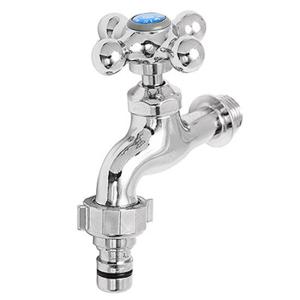 국산 십자커플링 가로꼭지/냉수, 온수용 수도꼭지 베란다 세탁기