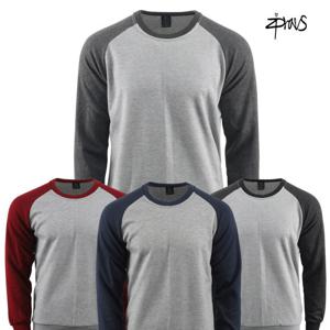 [지프라브]남자 라그랑 맨투맨 빅사이즈 티셔츠