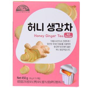 허니 생강차
