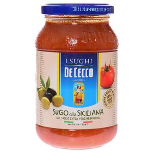 데체코 수고 알라 시칠리아나 파스타 소스