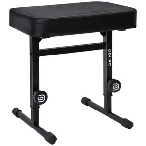 듀로 DKB300 블랙 와이드 5단 높이조절 전자 키보드 디지털 피아노의자