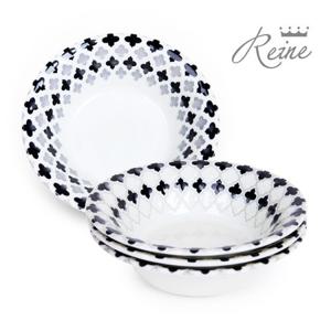 헨느 메디앙 16.5cm 찬기 4P/일본 도자기그릇/접시