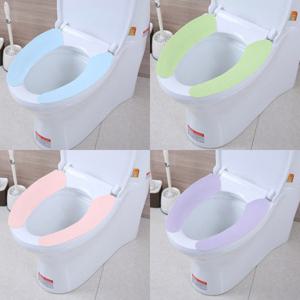 붙이는 변기커버시트 보온 탈부착 세척가능