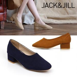 잭앤질 4cm 스웨이드 펌프스(J7551)